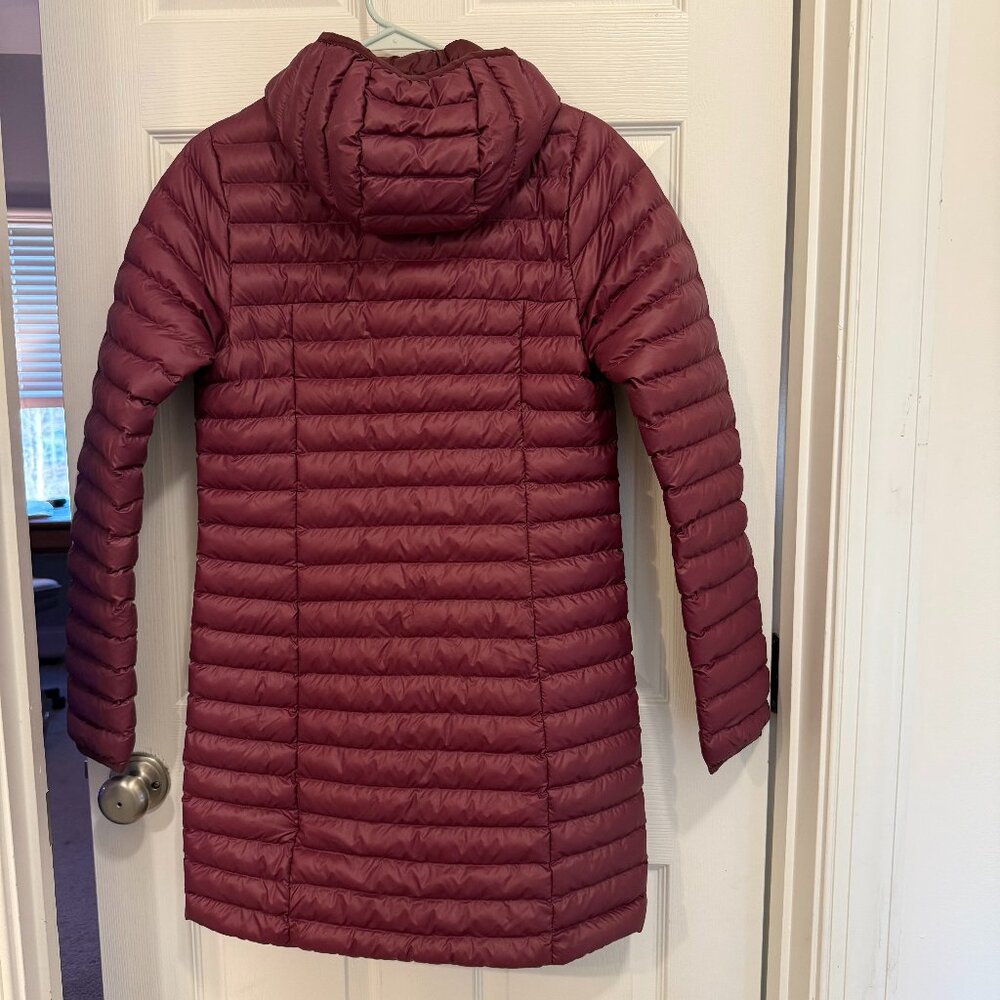 NWT *Marmot* Echo Featherless Hooded Parka  | "Port Royal Shiny" Burgundy | XS - Picture 5 of 9